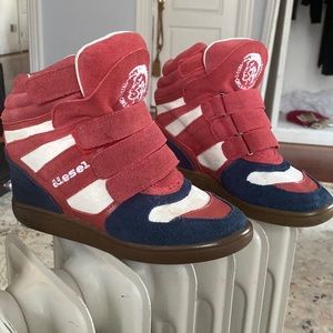 Diesel sneaker wedges
